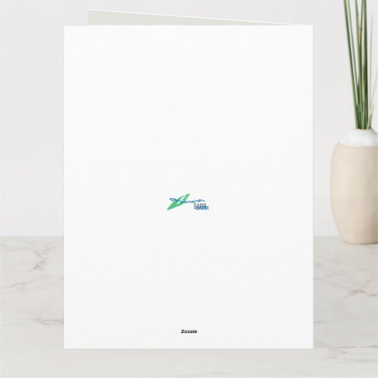 Funny Birthday Grußkarte Grizzle Bär Karte (Rückseite)