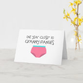 Funny Birthday Grußkarte - Sarcastic Birthday Karte (Gelbe Blume)