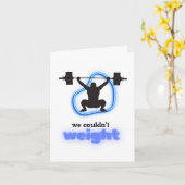 Funny Birthday Gym Fitness Karte (Gelbe Blume)