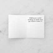 Funny Birthday Gym Fitness Karte (Innenseite)