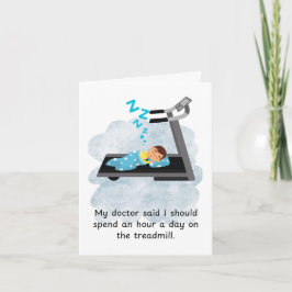 Funny Birthday Gym Fitness Karte