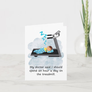 Funny Birthday Gym Fitness Karte