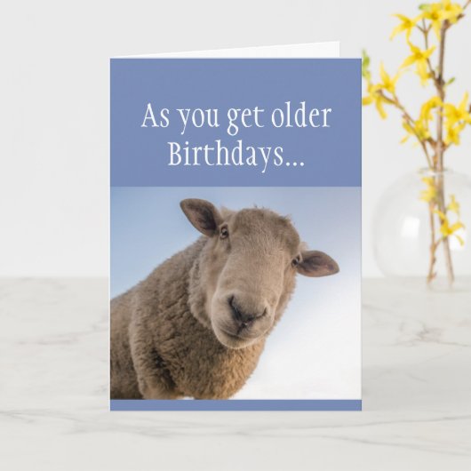 Funny Birthday kann echte Bull*&^% oder Bullshadow Karte (Gelbe Blume)