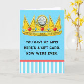 Funny Birthday Karte (Gelbe Blume)