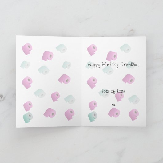 Funny Birthday Karte (Innenseite)