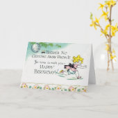 Funny Birthday Karte (Gelbe Blume)