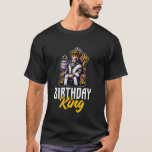 Funny Birthday King Funny Husband Geburtstagsgesch T-Shirt<br><div class="desc">Funny Birthday King Funny Husband Geburtstagsgeschenk Grafik</div>