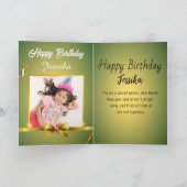 Funny Birthday Let's Get Smashed Avocado Karte (Innenseite)