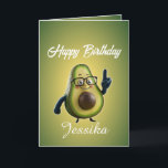 Funny Birthday Let's Get Smashed Avocado Karte<br><div class="desc">Eine gefaltete Grußkarte ist ein Kartentyp,  der in der Regel aus einem Single aus Papier oder Karton besteht,  das in der Mitte gefaltet ist und eine Vorder- und Rückseite mit einem Innenraum für eine Nachricht bildet. Diese Karten werden oft für Geburtstage,  Feiertage und Feierlichkeiten verwendet.</div>
