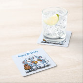 Funny Birthday Paper Untersetzer Musical Mouse Ban (Vor Ort)