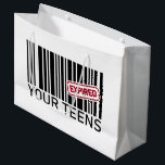 Funny Birthday Party 20. Große Geschenktüte<br><div class="desc">Funny Birthday Party 20. Große Geschenktasche</div>