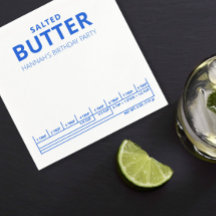 Funny Birthday Party Butterthema