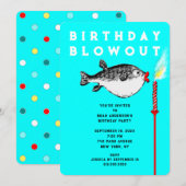 Funny Birthday Party Einladung (Vorne/Hinten)