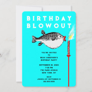 Funny Birthday Party Einladung