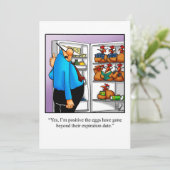 Funny Birthday Party Einladungen (Stehend Vorderseite)