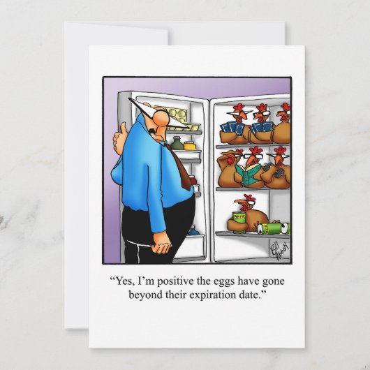 Funny Birthday Party Einladungen (Vorderseite)