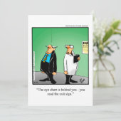 Funny Birthday Party Einladungen für ihn (Stehend Vorderseite)