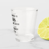 Funny Birthday Party Erstellen Sie Ihre eigenen Sh Schnapsglas (Rechts)