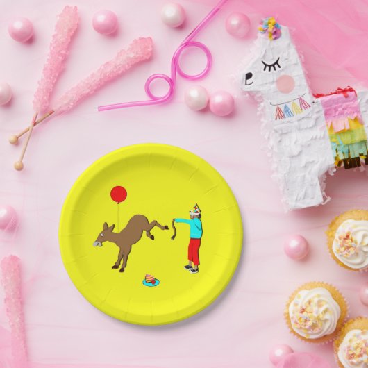 Funny Birthday Party Fiesta Pappteller (Party)