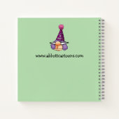 Funny Birthday Party Gästebuch für sie Notizblock (Rückseite)