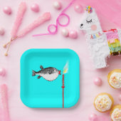 Funny Birthday Party Pappteller (Party)