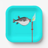 Funny Birthday Party Pappteller (Vorderseite)