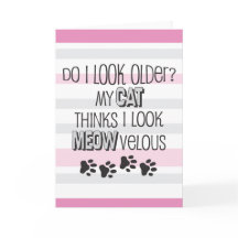 Funny Birthday PINK - CAT-Slogan