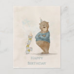 Funny Birthday Postcard Postkarte<br><div class="desc">Funny Birthday</div>