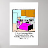 Funny Birthday Poster! Poster (Vorne)