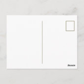 Funny Birthday Postkarte (Rückseite)