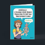 Funny Birthday Predication Karte<br><div class="desc">Funny Birthday Grußkarte sagt voraus,  dass es kein Geld im Inneren gibt</div>