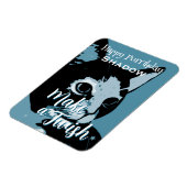 Funny Birthday Purrthday Cat Magnet (Linke Seite)