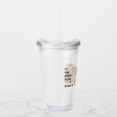 Funny Birthday Quotes | Collage Foto | Bestes Gesc Acryltrinkbecher (Rechts)