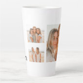 Funny Birthday Quotes | Collage Foto | Bestes Gesc Milchtasse (Vorderseite)