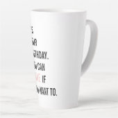 Funny Birthday Quotes | Happy Birthday | Bestes Ge Milchtasse (Rechte Ecke)