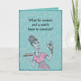 Funny Birthday Riddle Einladung
