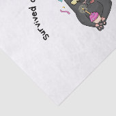 Funny Birthday Seidenpapier (Ausschnitt)