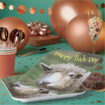 Funny Birthday Sheep Paper Plate Pappteller<br><div class="desc">Funny Birthday Sheep Paper Plate</div>