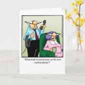 Funny Birthday Spaß Card für ihn Karte (Gelbe Blume)