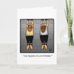 Funny Birthday Spaß Card für Ihren Freund Karte<br><div class="desc">Genießen Sie die Verbreitung des Lachen mit dieser unglaublich witzig Glückwunschkarte des Karikaturisten Bill Abbott. Lachs mit deinen besten Wünschen zum glücklichen Geburtstag. Bill Abbotts Cartoon "Spectickles",  das international konsortiierte Comic,  ist auch in Hallmark U.K.,  Reader's Digest,  Saturday Abend Post und anderen feinen Zeitschriften und Zeitungen erschienen.</div>