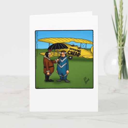 Funny Birthday Spaß Grußkarte Karte (Vorderseite)