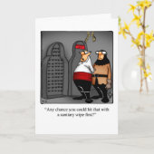 Funny Birthday Spaß Grußkarte Karte (Gelbe Blume)