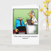 Funny Birthday Spaß Grußkarte Karte (Gelbe Blume)