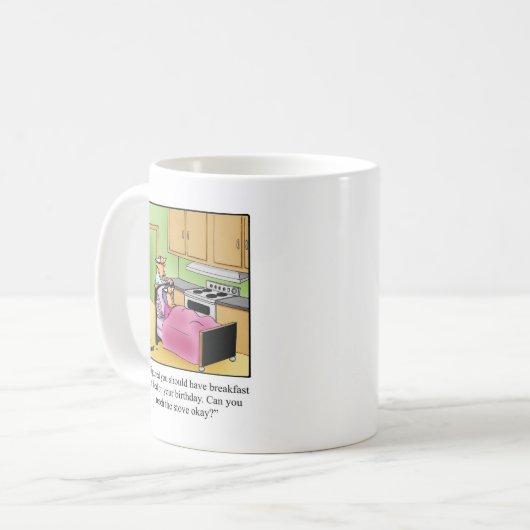 Funny Birthday Spaß Tasse Geschenk (Vorderseite Links)