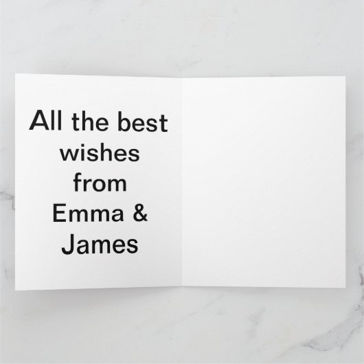 Funny Birthday Surfing Ananas Karte (Innenseite)