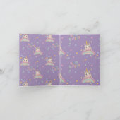 Funny Birthday Unicorn Einladung (Innenseite)