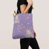 Funny Birthday Unicorn Tasche (Von Nahem)