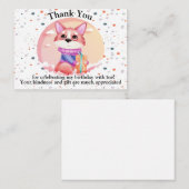 Funny Birthday Vielen Dank Mitteilungskarte (Vorne/Hinten)