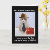 Funny Birthday von Group Karte (Gelbe Blume)