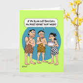 Funny Birthday Wish Karte (Gelbe Blume)